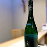 道後 海舟 - おまかせ＃１。 石鎚さんちの愛です。 ここでも一番手張ってます。 飲み慣れた酒だけど毎度、旨い。