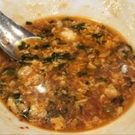 まんしゅう - 残ったスープに