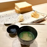 すし宮川 - お椀＆玉子