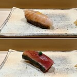 すし宮川 - サワラ＆カツオ