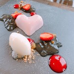 レストラン シンフォニー - デザート　斜めから