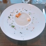 レストラン シンフォニー - スープ　斜めから