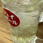 庶民 - チューハイ ライム (250円)