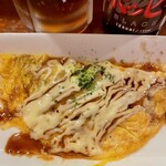 みんなの立ち呑み - オムそば１３０円