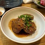 居酒屋山さん - 3皿目「自家製つくね」コレは本当に美味しかった！