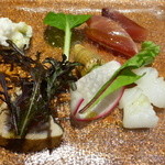Tsukiji bon marushe -  前菜