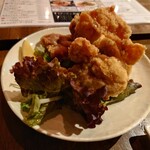 大衆和牛酒場 コンロ家 - 鶏の旨塩から揚げ748円