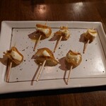 大衆和牛酒場 コンロ家 - いぶりがっことクリームチーズ528円