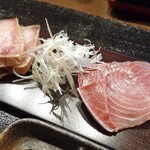 みかみ - ブリの刺身＆ブリの漬け