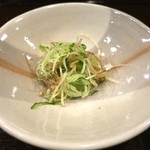 鮨 波やし - ［７回目］茗荷のサラダ