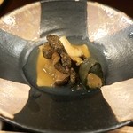 鮨 波やし - ［７回目］鮑と肝