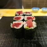 鮨 波やし - ［７回目］鉄火巻