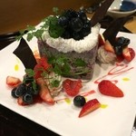 鮨 波やし - ［７回目］目の前のブラックマウンテンからお取り寄せ