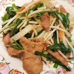 餃子の王将 - ニラレバ炒め638円 (2024年12月19日)