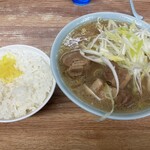 ONOMICHI - 角煮ラーメン ライス