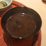 てんぷら 深町 - しじみ赤だし