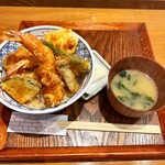 天ぷら 丸豊 - ２０食限定天丼900円税込