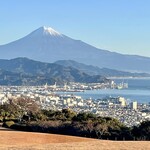 日本平ホテル - 朝は雲ひとつない快晴に恵まれました