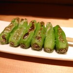 やきとり鶏慶 - 野菜焼き