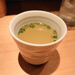 やきとり鶏慶 - 鶏スープ