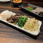 焼肉匠 覚王木屋町亭 - ナムル盛合せ（￥780）