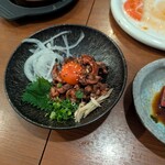 源兵衛 - 牛タン塩ユッケ