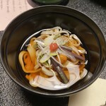 日長庵 桂月 - 菊芋麺
