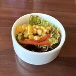 ハンバーグ・ステーキ宮崎亭 - セットのサラダ