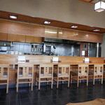 生粉打ち やじま -  カウンター席