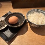 中華そば 勝本 - 特製卵かけご飯