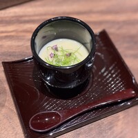 鮨 飛鳥 - しじみ出汁の茶碗蒸し