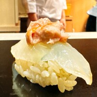 すし 良月 - カワハギの肝がモリモリ
