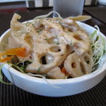 いずみカリー - BランチH21.12.11のサラダ