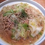 蕎麦粉食堂 Buckwheat -  キャベツとアンチョビのアーリオオーリオ