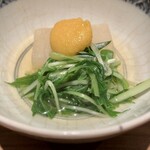 日本料理FUJI - 大根・九条葱・水菜・生唐墨の餡