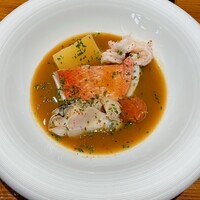 馳走西健一 - 蒸し金目鯛と野菜のブイヤベース