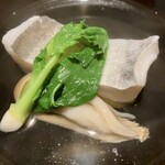 日本料理FUJI - エボダイと馬鈴薯饅頭のお椀