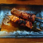 炭火焼鳥中村屋 - たたき、もも