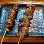 炭火焼鳥中村屋 - はつもと、はつ