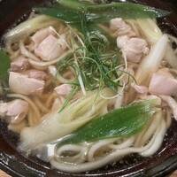 自家製粉石臼挽きうどん 青空blue 本店 - 地鶏南蛮うどん