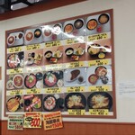 馬鹿値食堂 - 反射で、見ずらいすが...ご参考に～…。