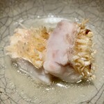 日本料理FUJI - 活け〆白甘鯛の松笠焼