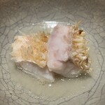 日本料理FUJI - 活け〆白甘鯛の松笠焼