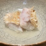 日本料理FUJI - 活け〆白甘鯛の松笠焼