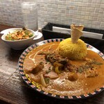 昼はスパイスカレー夜はチーズ&ワインバル アチャパンナ - 