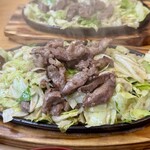 びっくり焼亭 - 料理写真:鈇板焼定食1.5人前