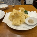 ぎをん森幸 - イカ天ぷら