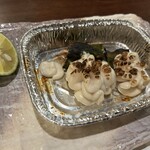 炉ばた 万年青 - 白子の白焼き