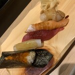 最魚の晩餐～寿司と牡蠣と日本酒の裏切り～ - 