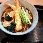蕎麦と料理 瀬口 - えび天蕎麦(1000円)